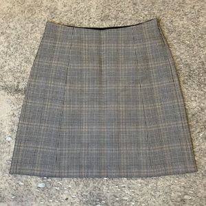 Babaton Check Mini Skirt